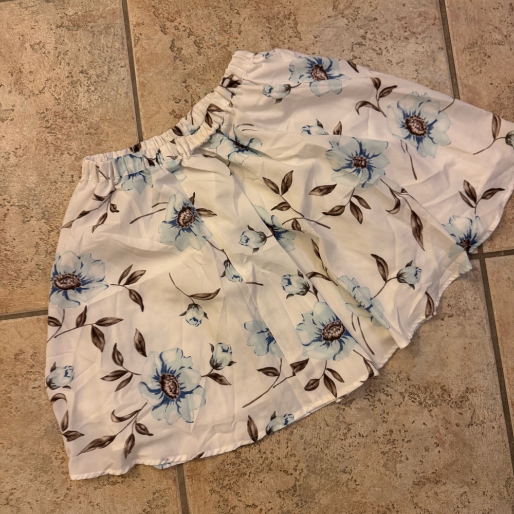 Cecil McBee Flowered Skirt